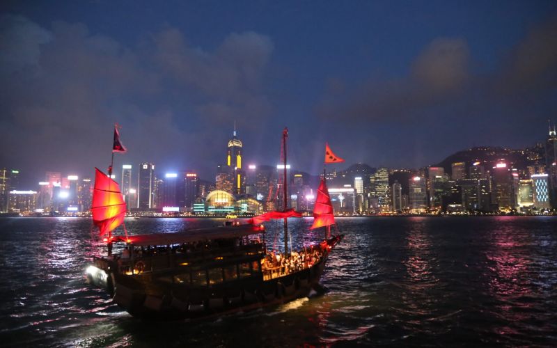 Hong Kong "Bir Işık Senfonisi"