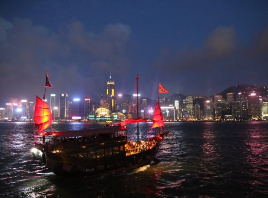 Hong Kong "Bir Işık Senfonisi"
