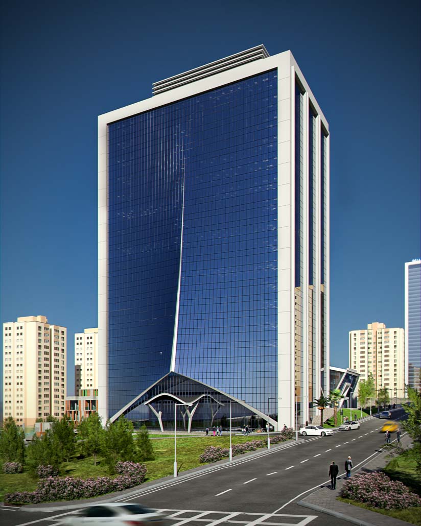 Ataşehir'de Yönetim Binası - Zon Mimarlık